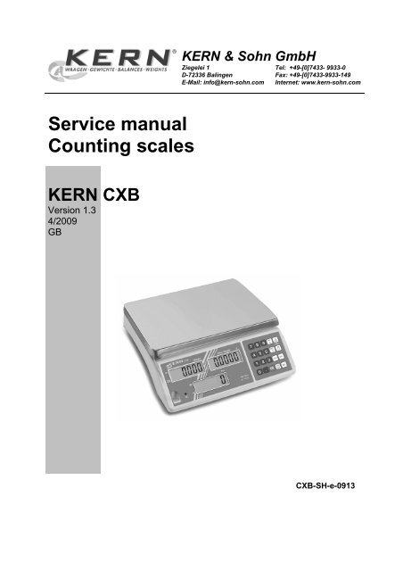 KERN CXB Version 1.3 - FineMech