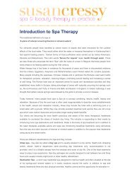 Introduction to Spa Therapy download - Susan Cressy
