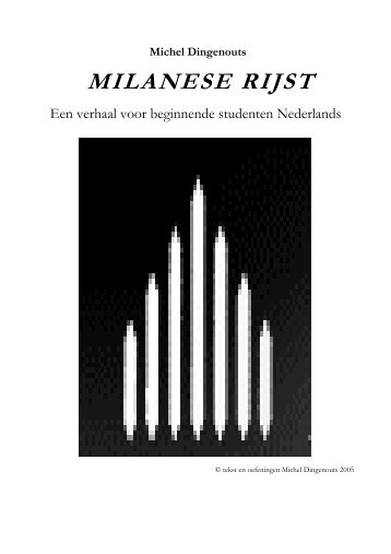 MILANESE RIJST - Nederlands als vreemde taal