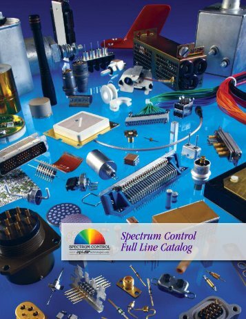 Spectrum Control Full Line Catalog