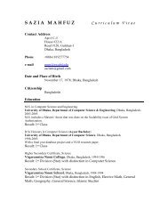 Resume - East West University