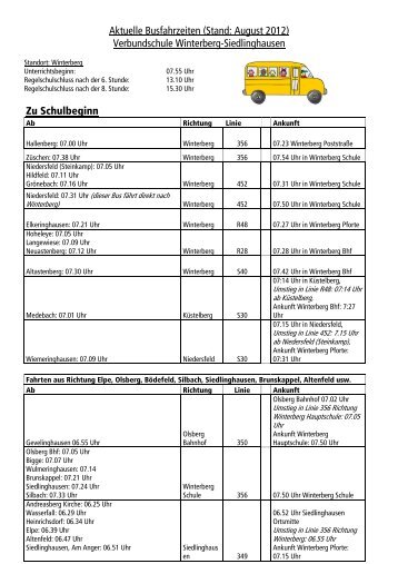 Busfahrzeiten Verbundschule Standort Winterberg, Stand_August ...