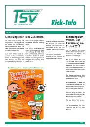 Ausgabe Juni 2012 - Home: TSV LanggÃ¶ns Abt. FuÃball