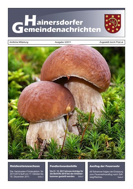Gemeindezeitung 03-11 (1.007 KB) - Gemeinde Hainersdorf
