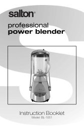 professional power blender - Salton
