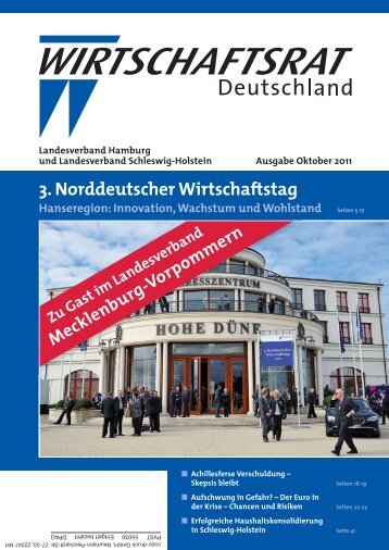 3. Norddeutscher Wirtschaftstag - Wirtschaftsrat der CDU e.V.