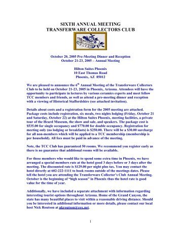 Complete Brochure - Transferware Collectors Club