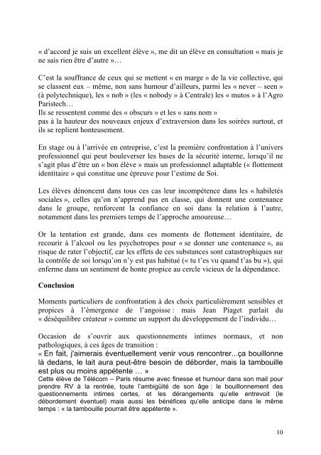 Intervention de Catherine Giraud, Psychologue Ã  AgroParisTech