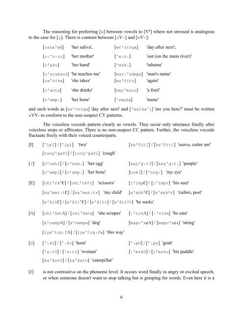 A Phonemic Analysis of the ApurinÃ£ Language