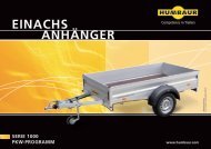 Humbaur Prospekt Einachs-Anhänger - Zu 11880.com