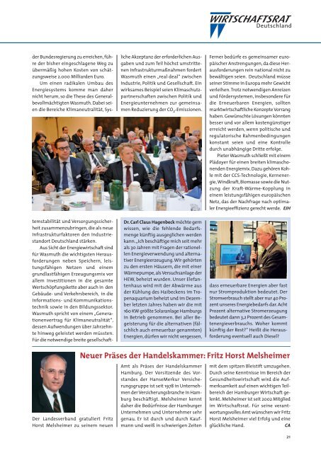Ausgabe April 2011 Landesverband Hamburg Und Landesverband