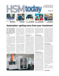 HSM Today Issue 17 - GF AgieCharmilles US