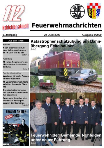 Feuerwehrnachrichten Ausgabe 02-2009 - Neunkirchen, Nahe