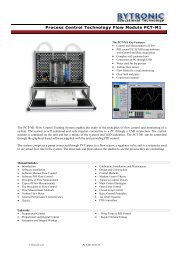Process Control Technology Flow Module PCT-M1