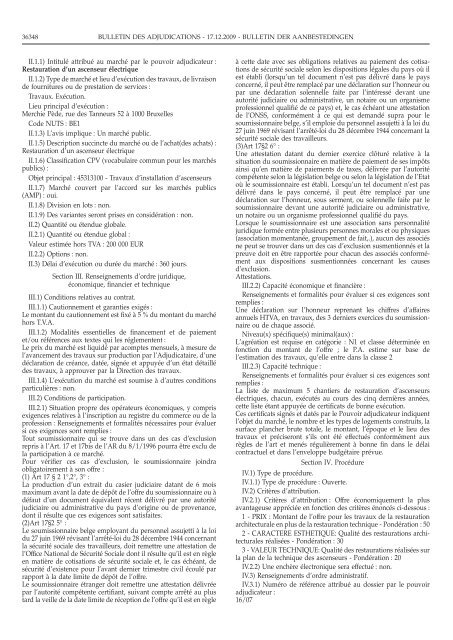 bulletin des adjudications