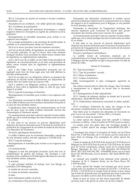 bulletin des adjudications