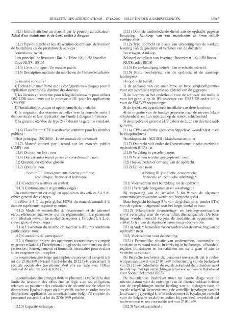 bulletin des adjudications