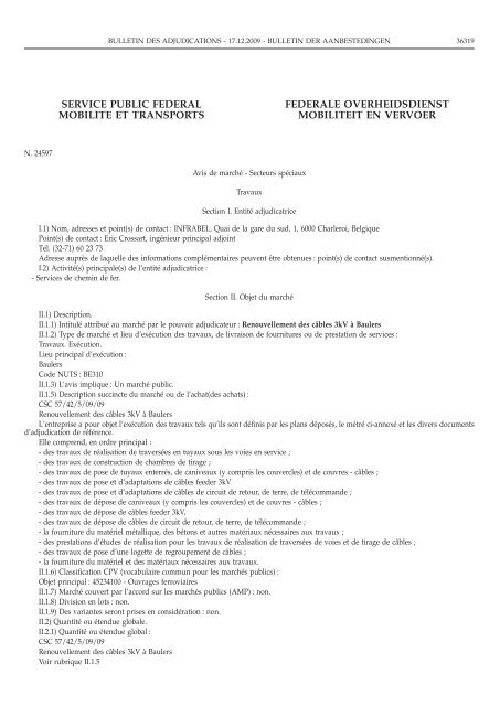 bulletin des adjudications