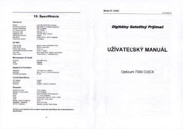 SK-manual-opticum-7300-CI2CX.pdf - Satelit TV