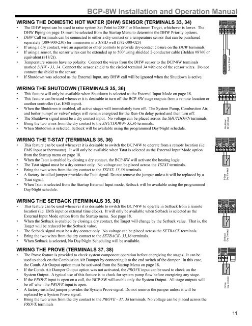 BCP-8 Hydronic Manual - Weil-McLain