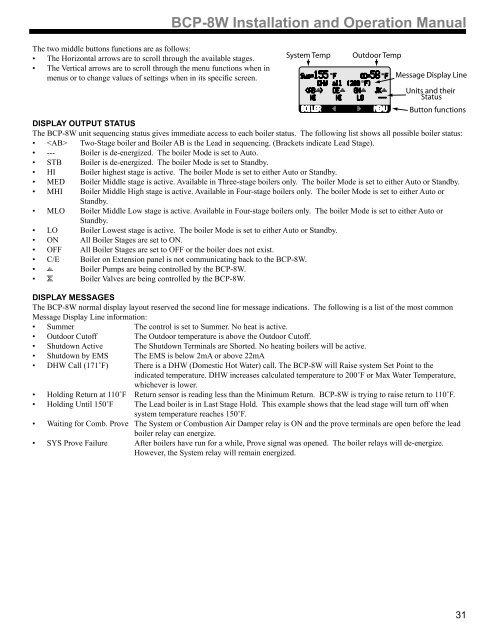 BCP-8 Hydronic Manual - Weil-McLain