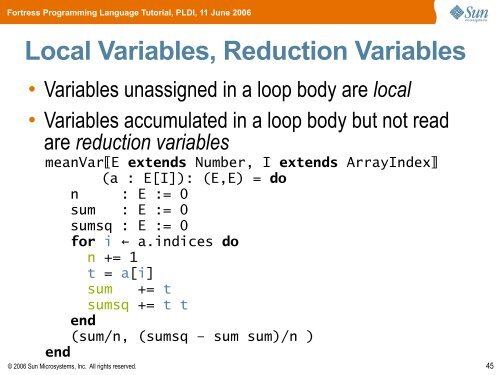 Fortress Programming Language Tutorial.pdf - Free