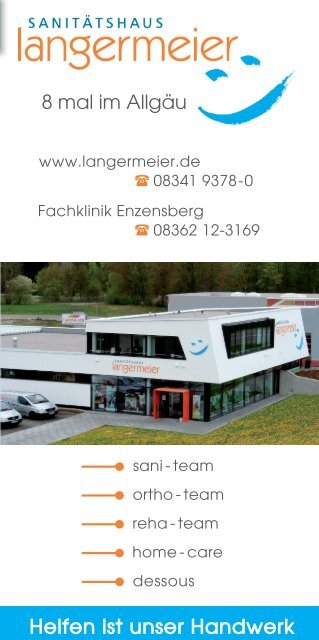 Fax 08362 - Fachklinik Enzensberg