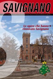 Lavori Pubblici - Comune di Savignano sul Panaro