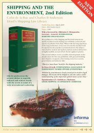 Shipping and the Environment - Ince & Co