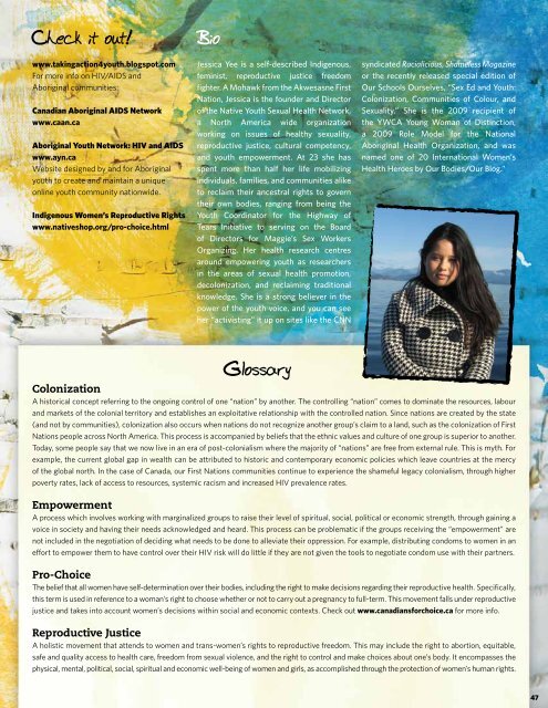 Empower: Youth, Arts and Activism - CATIE