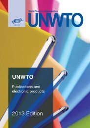 UNWTO 2013 Edition - OrganizaciÃ³n Mundial del Turismo