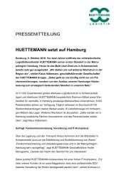 Artikel als PDF herunterladen - HUETTEMANN Logistik GmbH