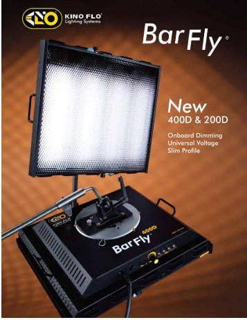 BarFly 400D & 200D - Kino Flo