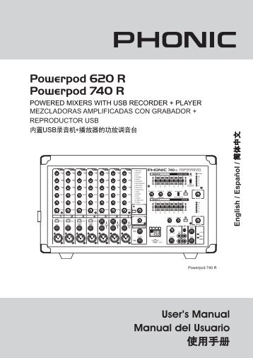 Powerpod 620 R Powerpod 740 R - Total Sonic