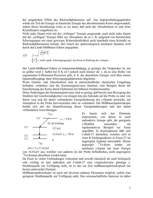Versuchsprotokoll MÃ¶Ãbauer-Spektroskopie - carsten-brandt.de