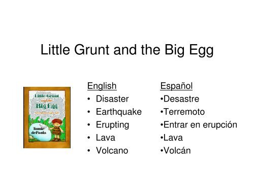 Little Grunt and the Big Egg & Mighty Dinosaurs