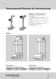 Technischen Information - Rossweiner