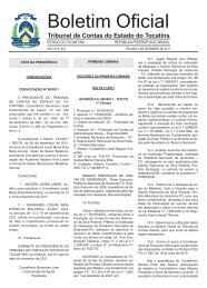 Edicao 616.indd - Tribunal de Contas do Estado do Tocantins