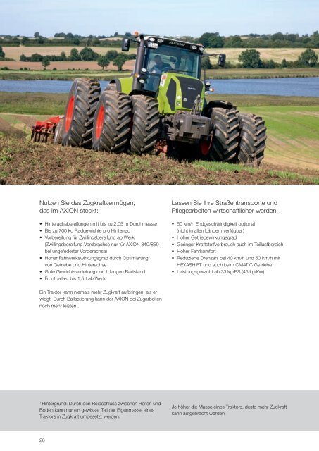 axion 800 - CLAAS