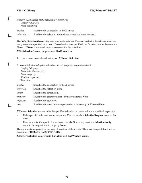 Xlib â C Language X Interface