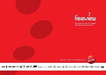 Visual identity guidelines - Freeview