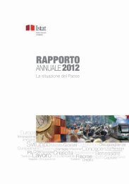 Rapporto annuale 2012 - Cultura in Cifre - Istat