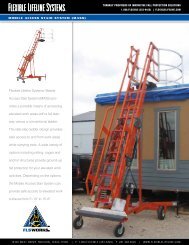 Flexible Lifeline Systems' Mobile Access Stair System (MASS) pro ...