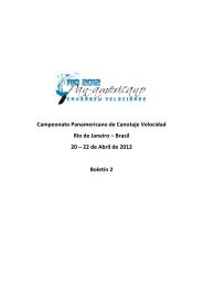 Campeonato Panamericano de Canotaje Velocidad Rio de Janeiro ...