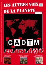 Dossier Afrique. AprÃ¨s cinquante ans d'Â«indÃ©pendance - cadtm