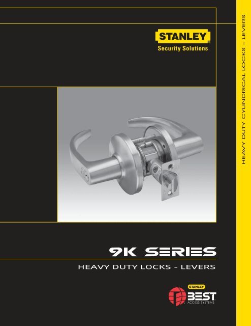 HEAVY DUTY LOCKS - LEVERS - Best Access Systems