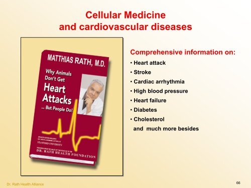 Cellular Medicine Foundation Course Cellular Medicine