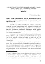 Resenha-1 - Revista Theos