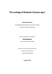 The ecology of fleabane (Conyza spp.) - Cotton Catchment ...
