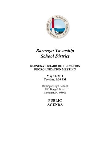 barnegat board of education - Barnegat Township School District